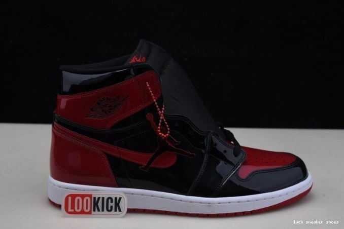 Rep LUCY 1 Patent Bred Jordan High Air OG 555088-063 0707